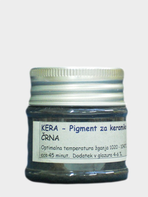 KERA Underglaze pigment BLACK 117 30g