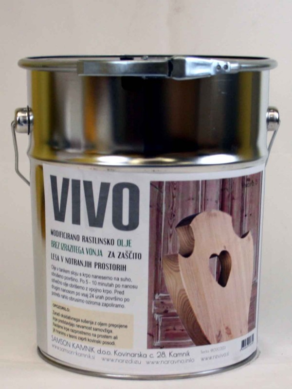 VIVO odorless oil for interior surfaces 5l